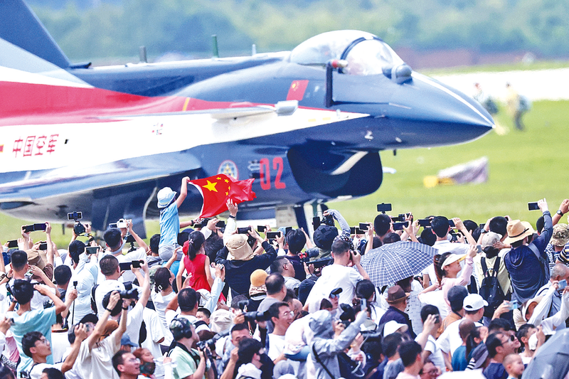 日韩锡乳房视频长春航空展迎来首个公众日